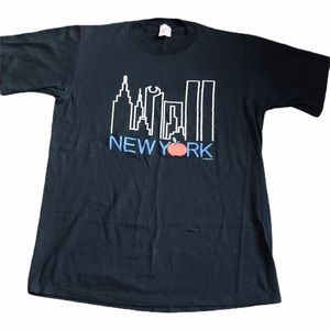 1980s New York City Skyline T-Shirt